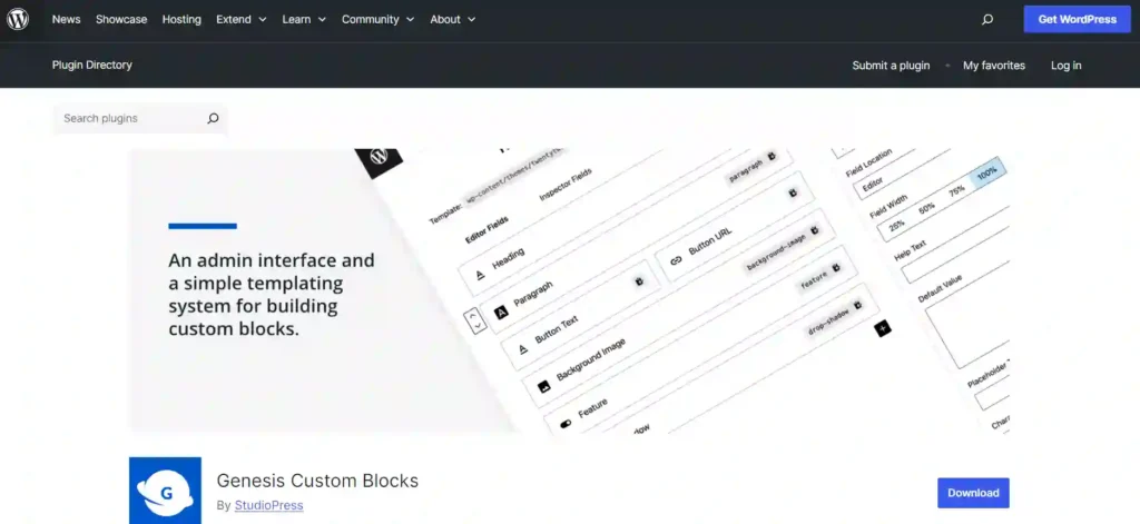 Best WordPress Block Plugins to Build Faster and Better Websites 80 Genesis Custom Blocks