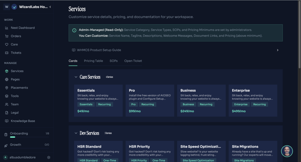 Seahawk Launches Pro Services Platform (PSP) for Web Hosts and WordPress Providers 80 Intelligent Service Sync with Field-Level Customization