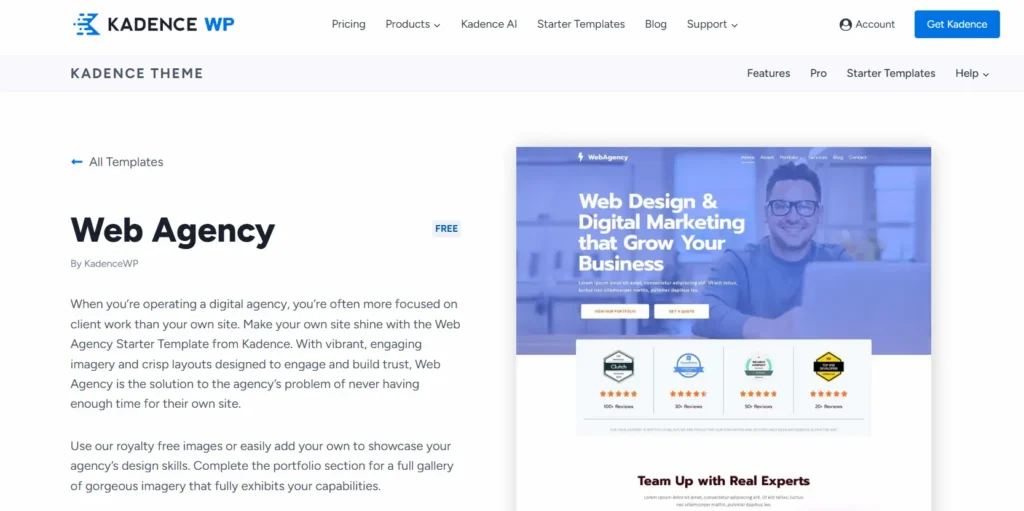 12 Best Free WordPress Agency Themes: The Ultimate List 86 Kadence web agency