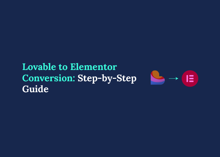 Lovable to Elementor Conversion