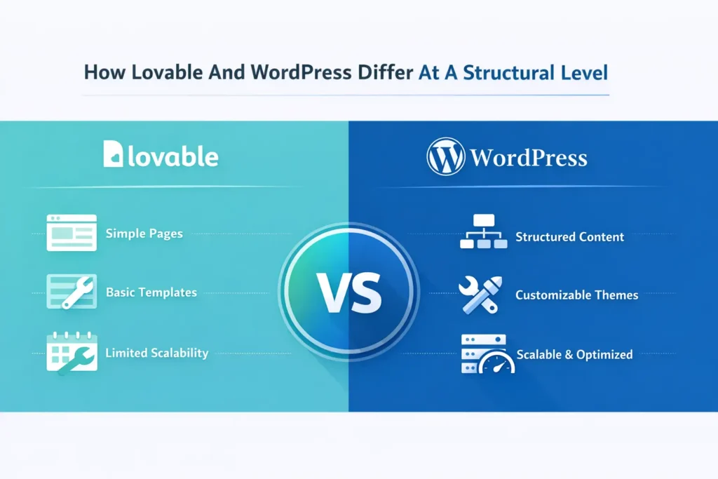 Lovable to WordPress Conversion: A Deep Dive 79 Lovable vs WordPress