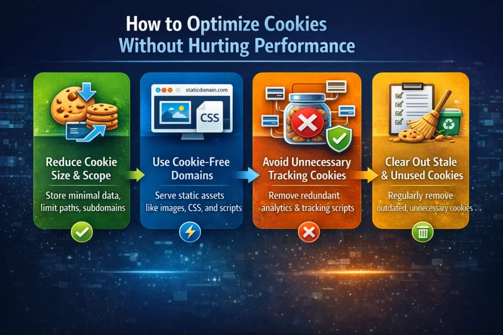 Cache vs Cookies: How They Affect Website Speed and User Experience 79 Optimizing cookies for better performance