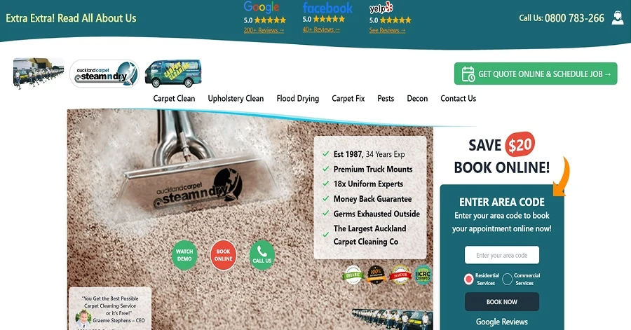 Design Lessons From the Best Carpet Cleaning Websites 89 Steam-Dry-Carpet-Cleaning-Websites