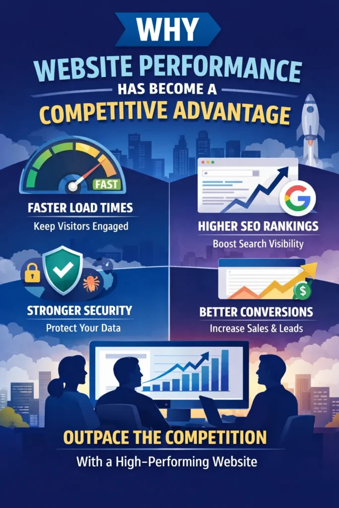 Can Website Care Services Help You Stay Ahead of Competitors? Find Out! 78 Why website speed matters for growth