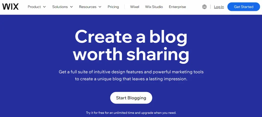 How to Choose the Best Blogging Platform for Beginners and Pros? 82 Wix blogging platform
