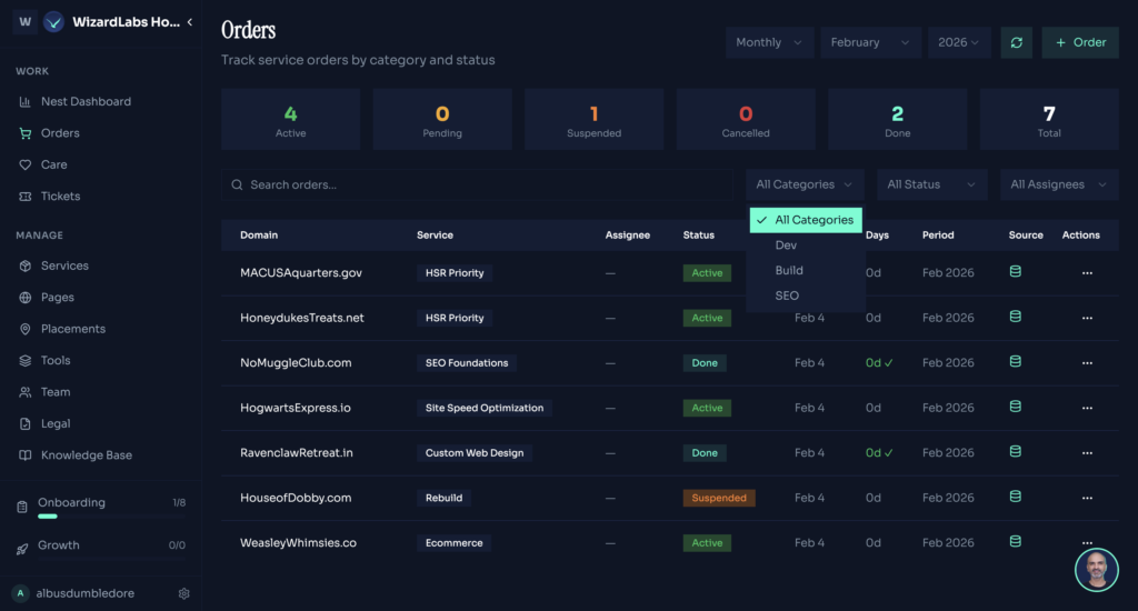 Seahawk Launches Pro Services Platform (PSP) for Web Hosts and WordPress Providers 82 Nest: The Fulfillment Engine Behind the Platform