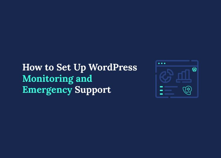 How to Set Up WordPress Monitoring and Emergency Support