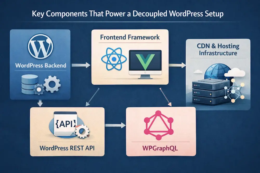 Key Components That Power a Decoupled WordPress Setup