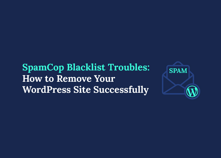 SpamCop Blacklist Troubles