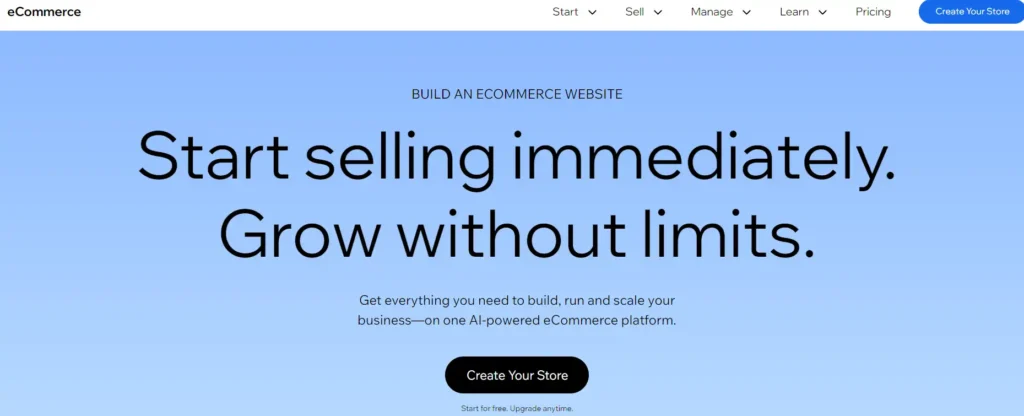 Best Free eCommerce Platforms That Actually Work in 2026 83 wix