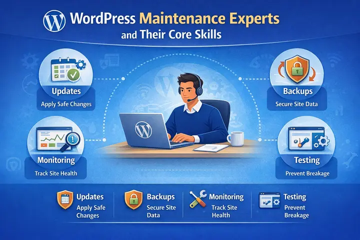 Types of WordPress Experts and What Makes Each One Highly Skilled 79 WordPress experts for maintenance