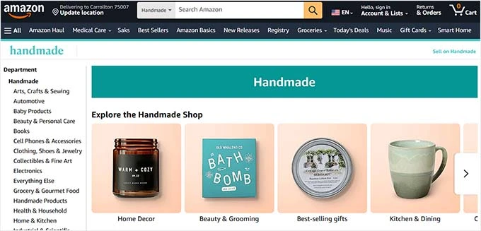 The Best Etsy Alternatives for Sellers Who Want More Control 85 amazon-handmade