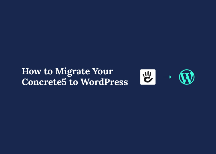 Concrete5 to WordPress migration guide