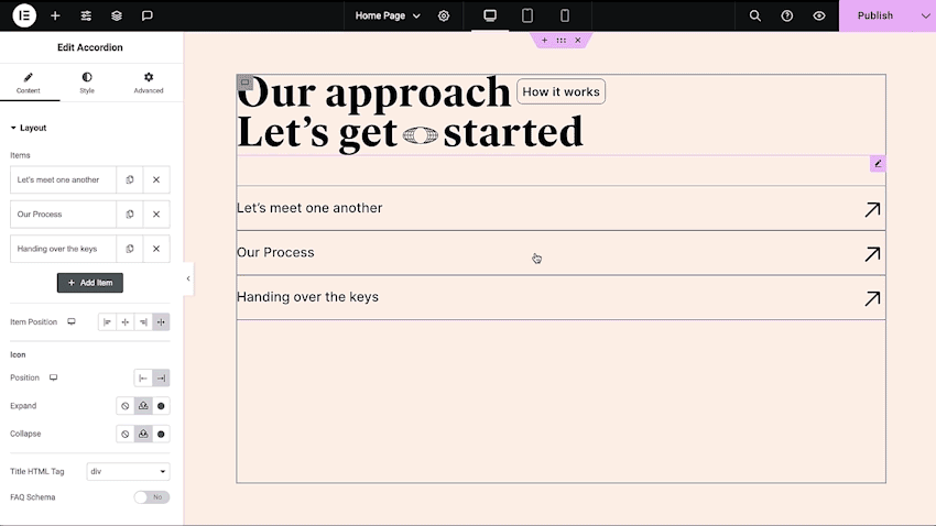 How to Convert Adobe XD Design to Elementor WordPress Websites in 10 Easy Steps 81 Recreate Layout Structure in Elementor