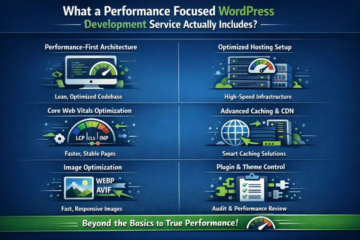 What Does a Performance Focused WordPress Development Service Mean? 79 WordPress performance-focused service breakdown