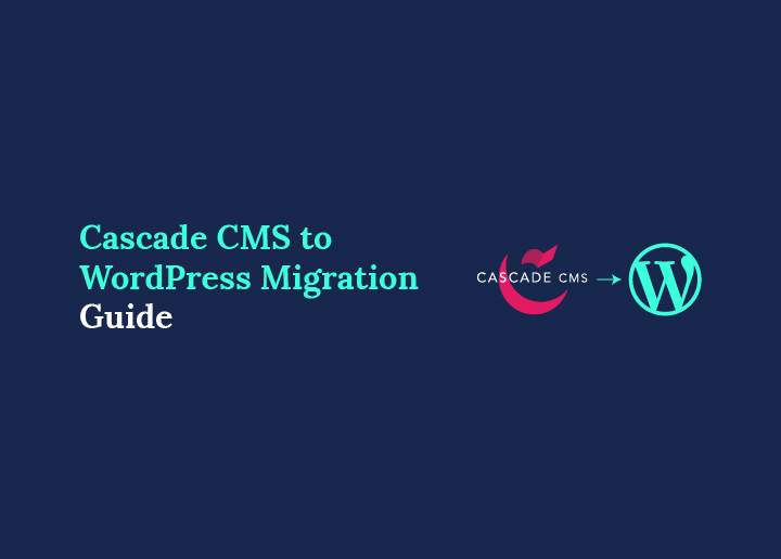 cascade cms to wordpress