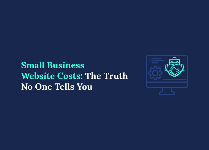 small business website design & development costs