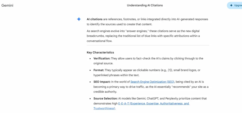 How to Build AI Citations in 8 Steps and Rank in ChatGPT, Perplexity, and Gemini 78 AI Citations in Gemini