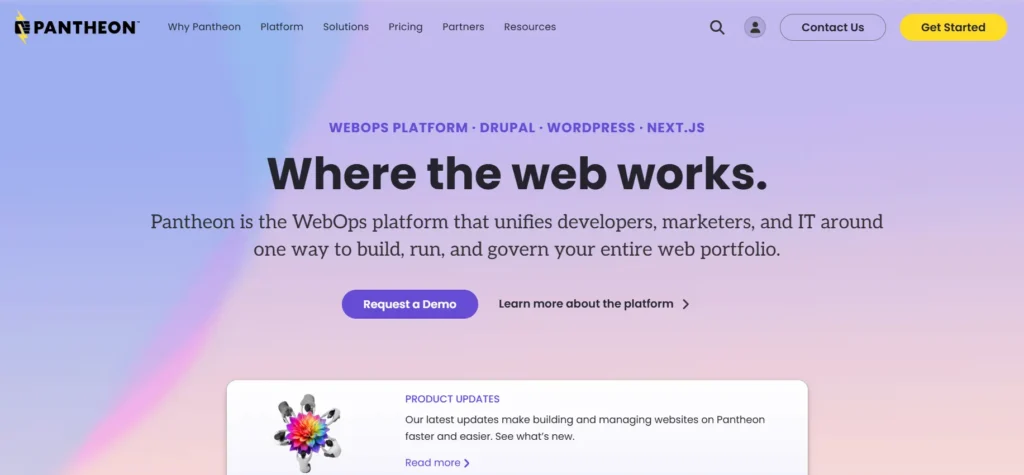 WordPress Enterprise DXP Solutions: A Complete Guide 83 Pantheon WebOps