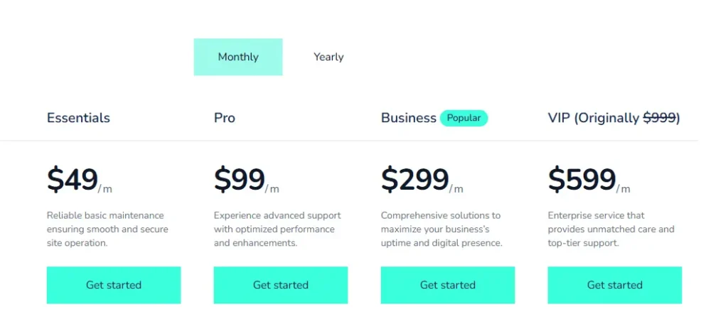 WordPress Pricing: How Much Does a WordPress Website Cost? 87 Seahawk WordPress Website Maintenance and Care