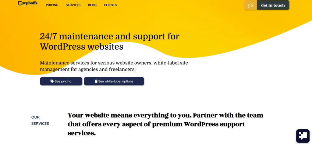 Maintainn Alternatives: Better WordPress Support Services 82 WP Buffs