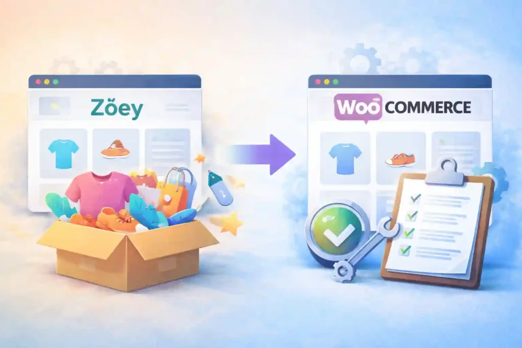 Migrate Your Zoey Store to WooCommerce: Complete Migration Checklist 80 Zoey store to WooCommerce migration