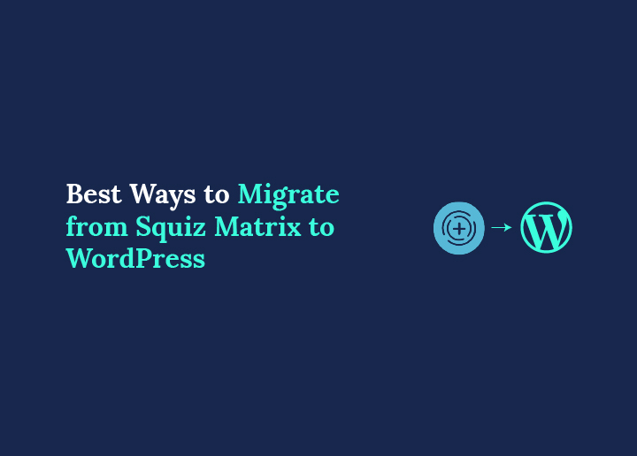 squiz matrix to wordpress