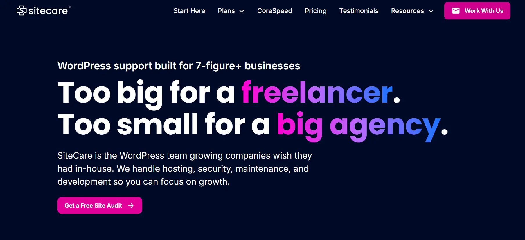 Top 10 Affordable WPTech Support Alternatives for WordPress Maintenance in 2026 85 SiteCare