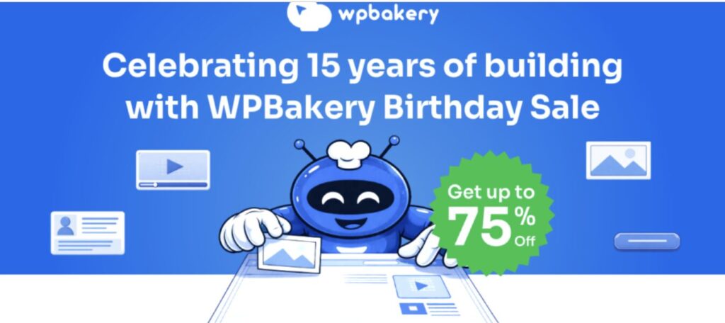 WPBakery Turns 15: What You Get During the Birthday Sale? 78 WPBakery 15-years-birthday-sale