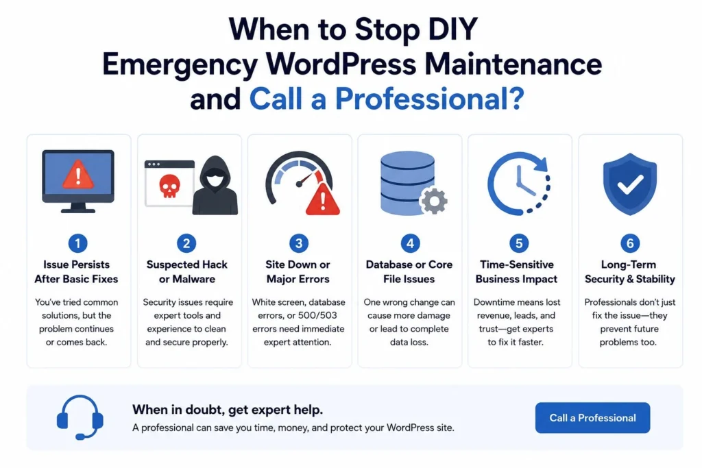 Emergency WordPress Maintenance: Fix Critical Issues Before They Cost You 79