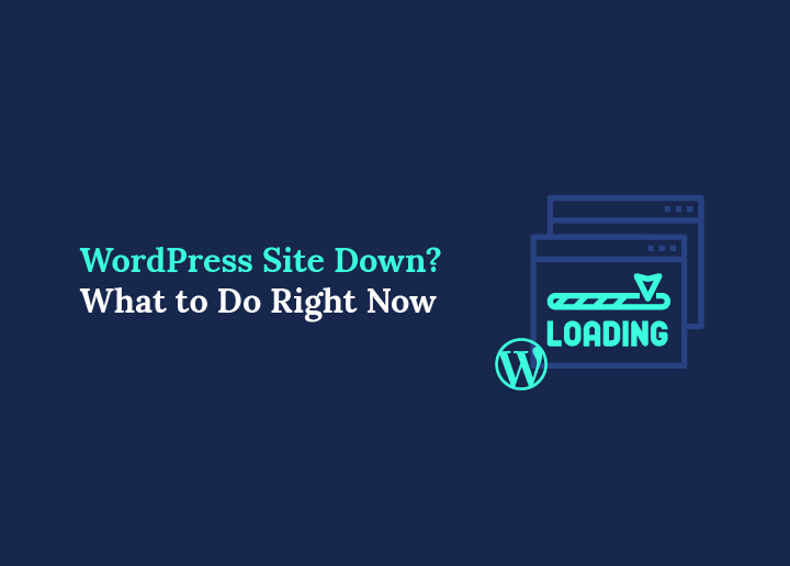 WordPress Site Down Here's What to Do Right Now
