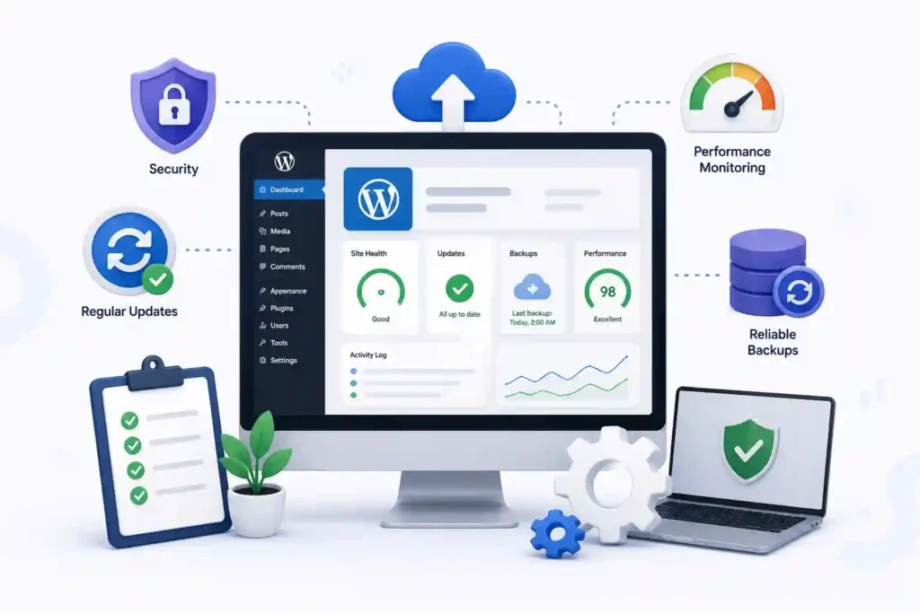 Monthly Website Maintenance Packages: Best Plans and Pricing for 2026 79 WordPress maintenance provider
