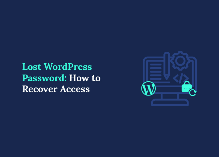 lost wordpress password recover methods